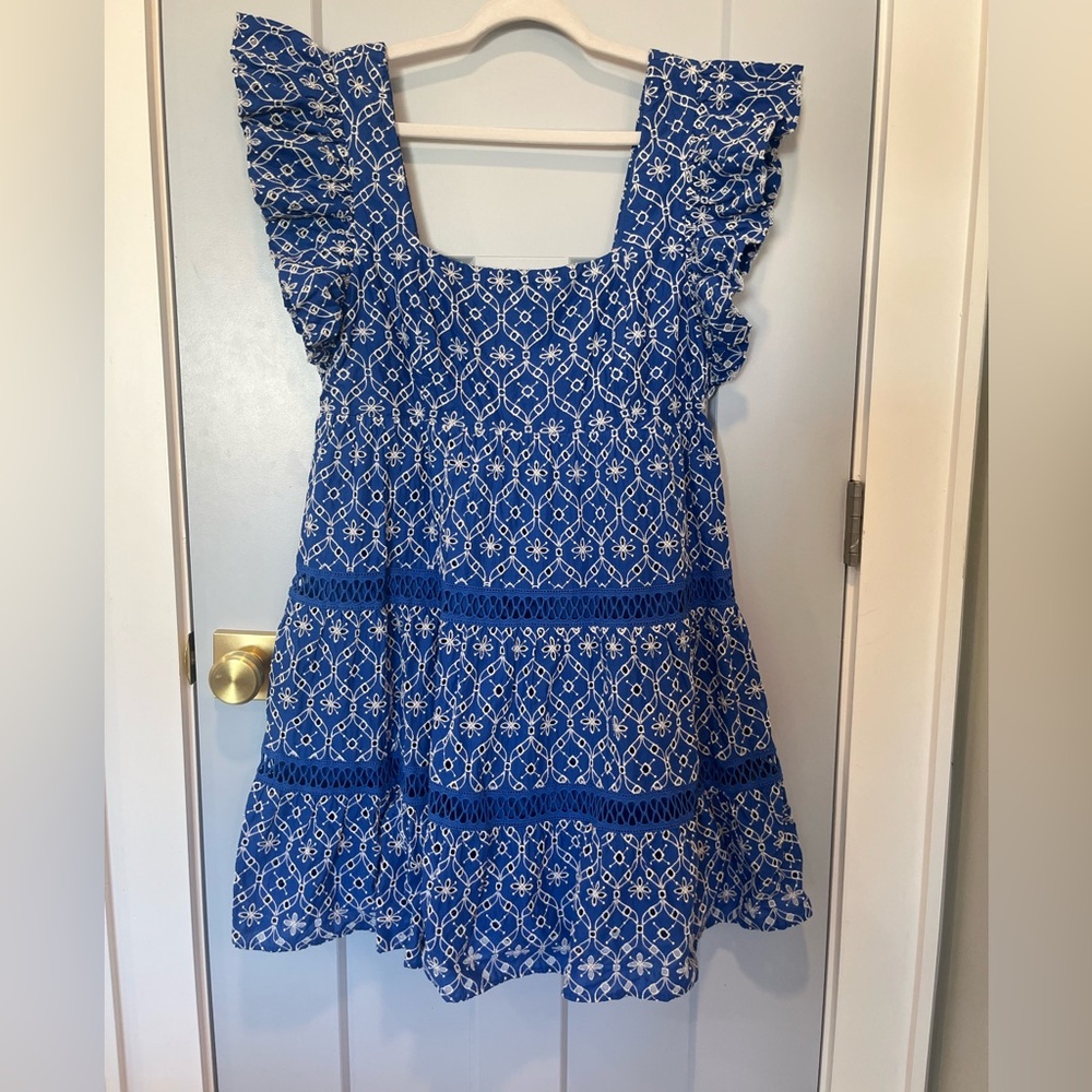 Lilly Pulizter Morrie Ruffle Sleeve Dress - Picture 5 of 13